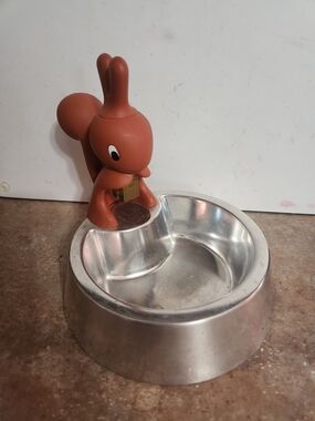 Vintage 90s Alessi NUTTY THE CRACKER Squirrel Nutcracker Stefano Giovannoni